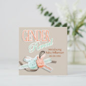 Baby konijnenonderzoek kaart (Staand voorkant)