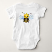 Baby Koningin Bij Baby Body Romper (Achterkant)