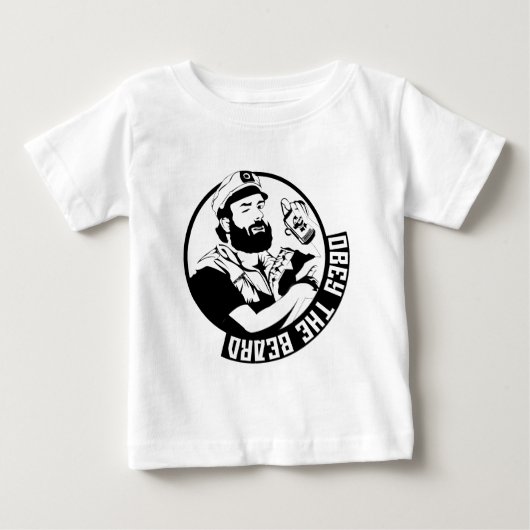 Baby korte hoes T-shirt (Voorkant)