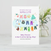 Baby Koud Zwangerschap Aankondiging (Staand voorkant)