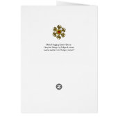 BABY KRACHTIGERE BUNNY IN GOUD GEEL (Achterkant)