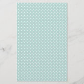 Baby-kramble Shower Game - Blue Boy Polka Dots (Achterkant)