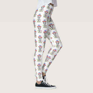Baby Krampus is aan het werk Leggings