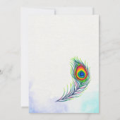 Baby Krishna Naming Namkaran Cradle Ceremony Kaart (Achterkant)