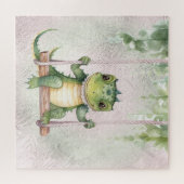 Baby Krokodil Jigsaw Puzzel (Horizontaal)