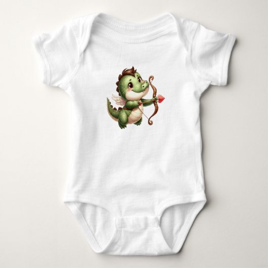 Baby krokodillenliefde romper (Voorkant)
