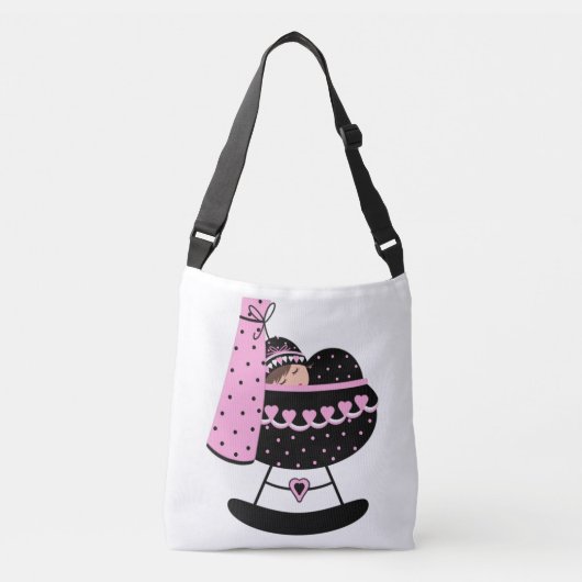 Baby - Kruiskamer, medium Crossbody Tas (Voorkant)