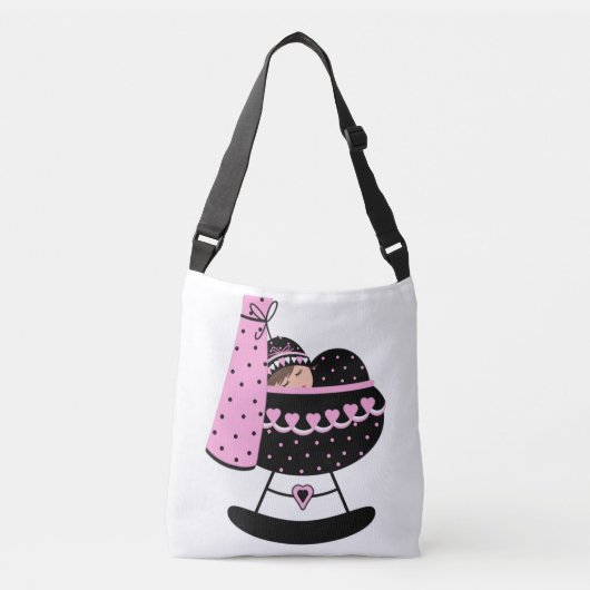 Baby - Kruiskamer, medium Crossbody Tas (Voorkant)