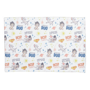 Baby Krypto & Superman Pattern Kussensloop