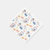 Baby Krypto & Superman Pattern Servet (Hoek)