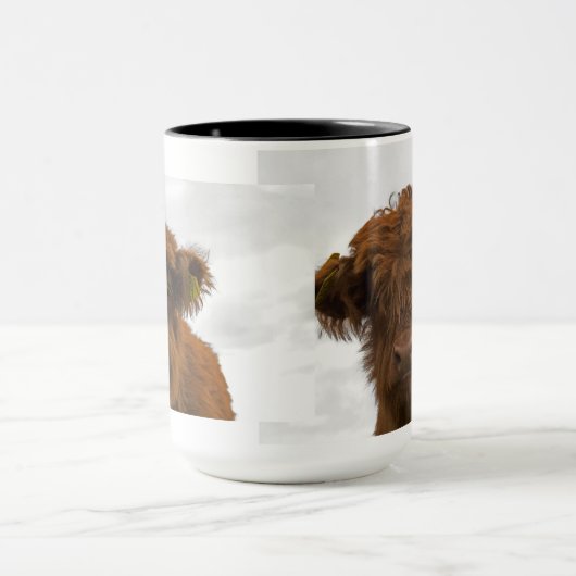 Baby Kuh Kaffeetasse Mok (Midden)