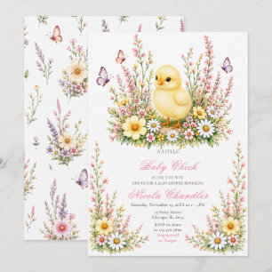 Baby Kuiken Baby Shower Kaart