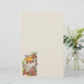 Baby Kuikens en Rozen Paasbriefpapier Briefpapier (Staand voorkant)