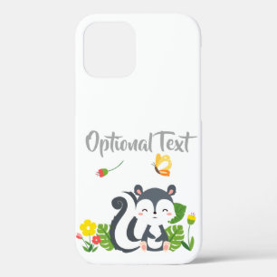 Baby kunk, vlinder en bloemen Case-Mate iPhone case