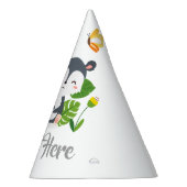 Baby kunk, vlinder en bloemen feesthoedjes (Rechts)