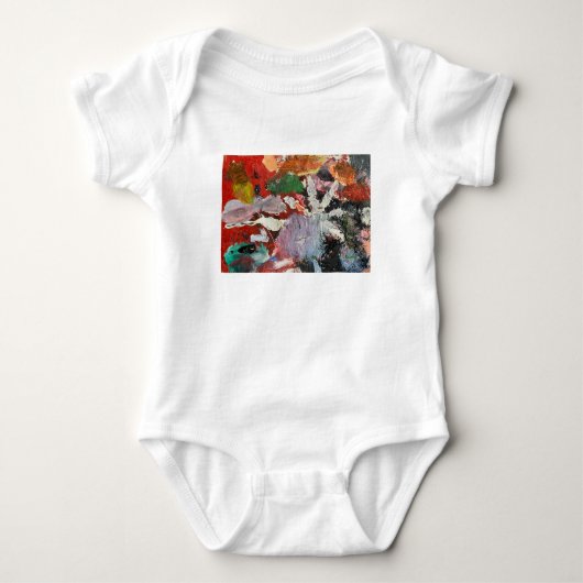 Baby kunstenaar romper (Voorkant)