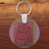 Baby kunstontwerp! sleutelhanger (Voorkant)