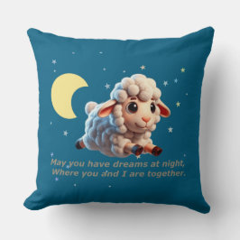 Baby kussen met slaapliedje en schaap