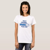 Baby Laadmoederschap T-shirt (Voorkant volledig)