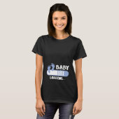 Baby Laadmoederschap T-shirt (Voorkant volledig)