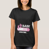 Baby Laadmoederschap T-shirt (Voorkant)