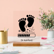 Baby laadt medische praktijk