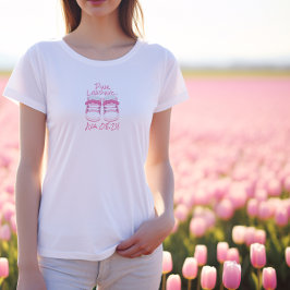 Baby Laarsjes Laden Naam & Verwachte Datum T-Shirt