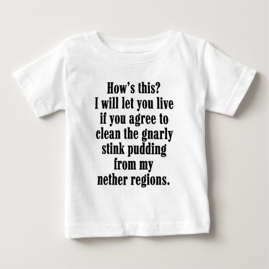 Baby Laat je T-shirt leven (Voorkant)