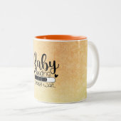 Baby laden Een ogenblik geduld Mok (Voorkant rechts)