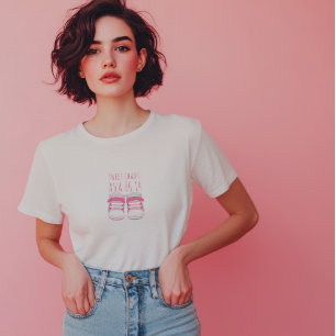 Baby Laden Even Geduld T-shirt met Aangepaste Verw