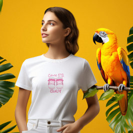 Baby Laden Even Geduld T-shirt met Aangepaste Verw