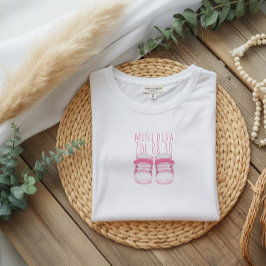 Baby Laden Even Geduld T-shirt met Aangepaste Verw