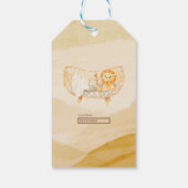 Baby Laden Gift Label Cadeaulabel (Achterkant)