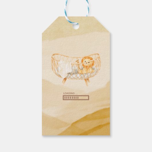 Baby Laden Gift Label Cadeaulabel (Achterkant)