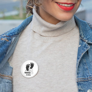 Baby Laden Ronde Button 5,7 Cm