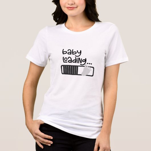 Baby Laden Tri-Blend Shirt (Voorkant)