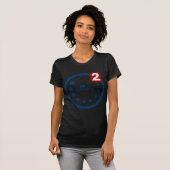 Baby laden, tweelingmelding t-shirt (Voorkant volledig)
