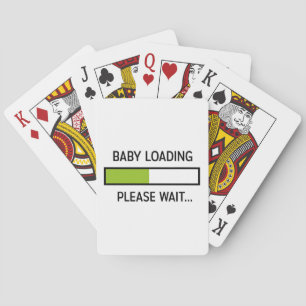 Baby Lading Funny Zwangerschap Nieuwe mam Gifts Pokerkaarten
