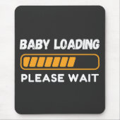 Baby Lading Grappig Zwangerschapscitaat Muismat (Voorkant)