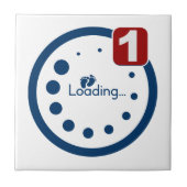 Baby Lading plus bericht Tegeltje (Voorkant)