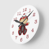 Baby Ladybug-Kind wandklok (Hoek)