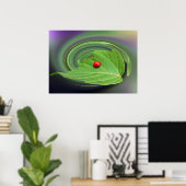 baby ladybug poster (Thuiskantoor)