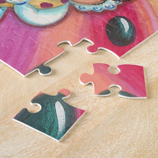 Baby Ladybugs familie PUZZLE MET GIFT BOX Legpuzzel (Zijkant)