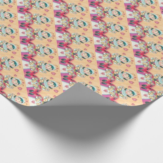 Baby Ladybugs WRAPPING PAPIER (Hoek)