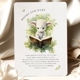 Baby Lamb Lezing Waterverf Baby shower Behuizing