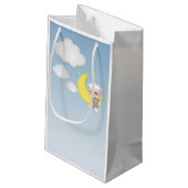 Baby Lamb, maan en Wolken Klein Cadeauzakje (Achterkant Gekanteld)