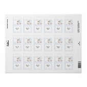 Baby Lamb Nuggets of Miniatuur Snoep bar wrappers Etiket (Full Sheet)