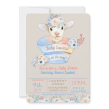 Baby Lamb Roze Blauw Genderneutraal onthullen