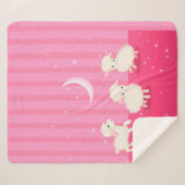 Baby Lamb Sherpa Deken (Voorkant (horizontaal))