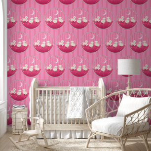 Baby lammeren behang